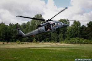 [VIDEO] Gotowi do podjęcia najtrudniejszych zadań. Black Hawk który niedawno wrócił z działań ratowniczo-gaśniczych w Turcji.
